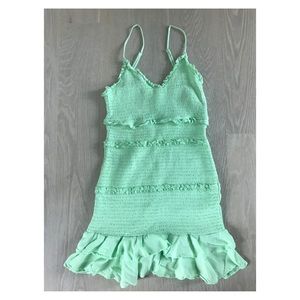 Olivaceous Ruffle Dress 💚